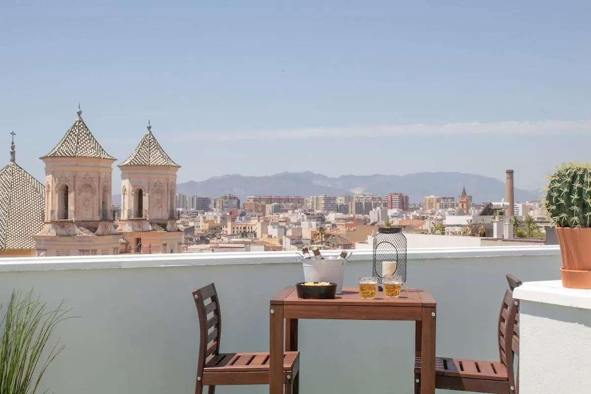 Apartamento C77 - Romantic Studio In The Center With Terrace Málaga 0*,